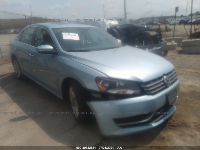 VOLKSWAGEN PASSAT 2012 1vwbn7a31cc021130