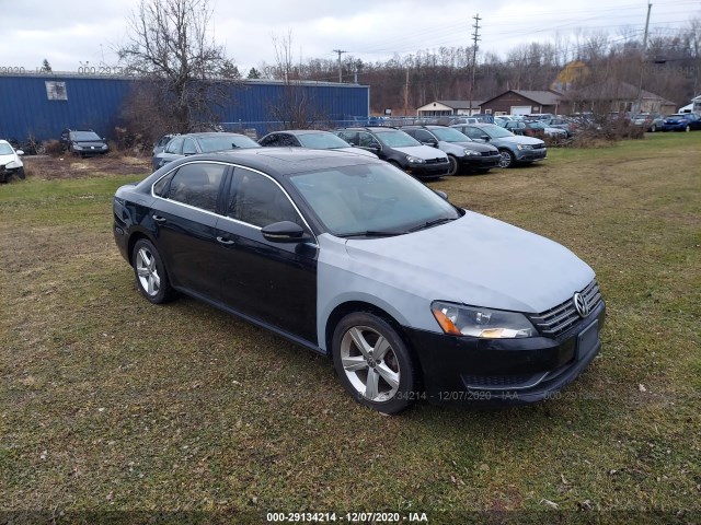 VOLKSWAGEN PASSAT 2012 1vwbn7a31cc034914