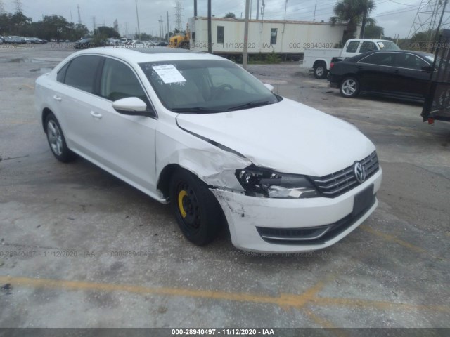 VOLKSWAGEN PASSAT 2012 1vwbn7a31cc071686