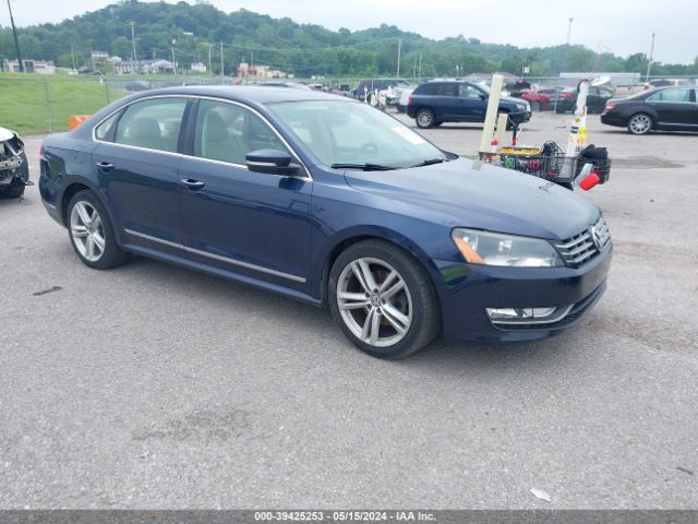 VOLKSWAGEN PASSAT 2012 1vwbn7a31cc078282