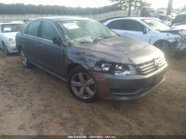 VOLKSWAGEN PASSAT 2012 1vwbn7a31cc081425