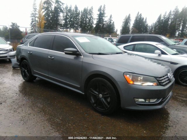 VOLKSWAGEN PASSAT 2013 1vwbn7a31dc078610