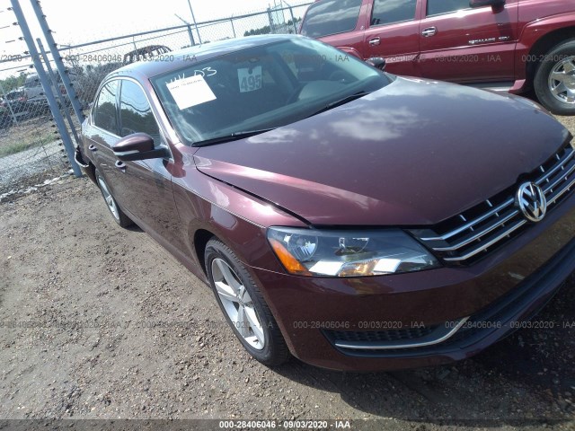 VOLKSWAGEN PASSAT 2013 1vwbn7a31dc143438