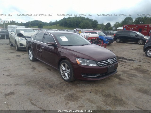 VOLKSWAGEN PASSAT 2013 1vwbn7a31ec058813