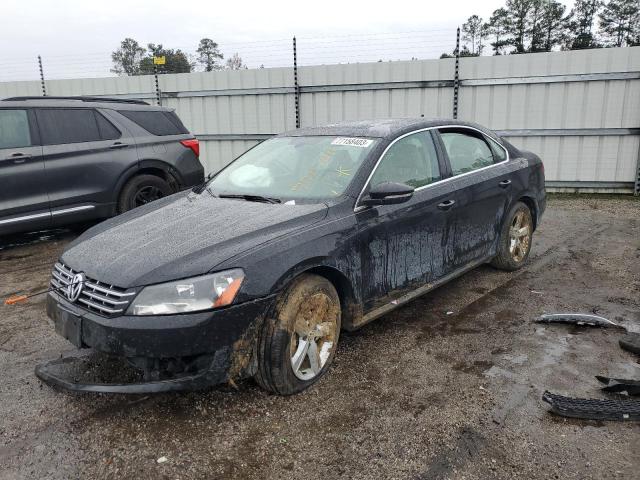 VOLKSWAGEN PASSAT 2012 1vwbn7a32cc024389