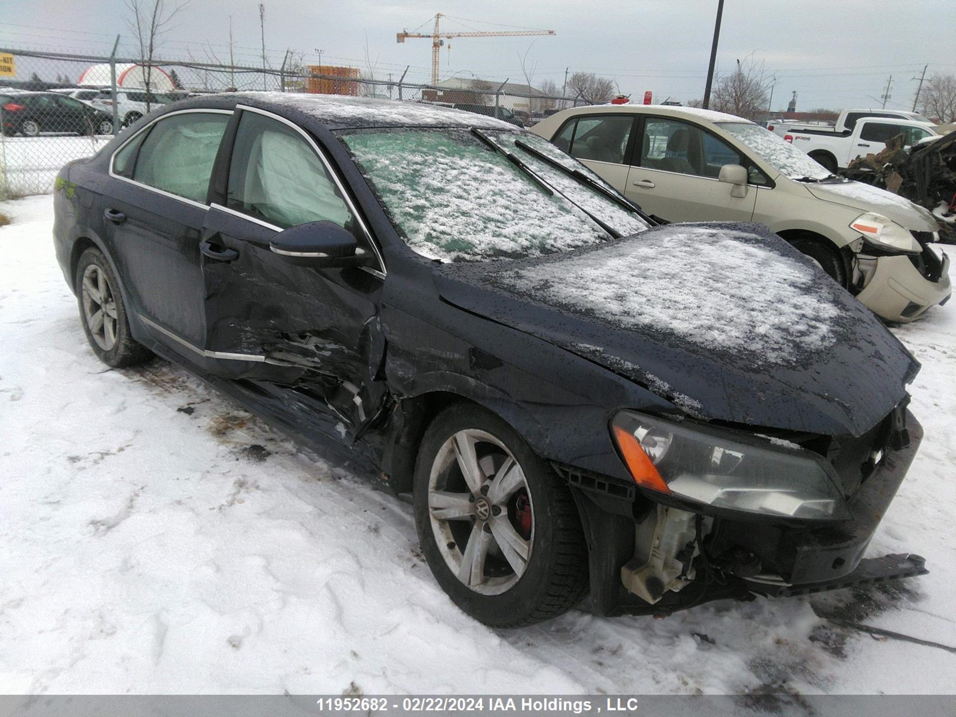 VOLKSWAGEN PASSAT 2012 1vwbn7a32cc049938