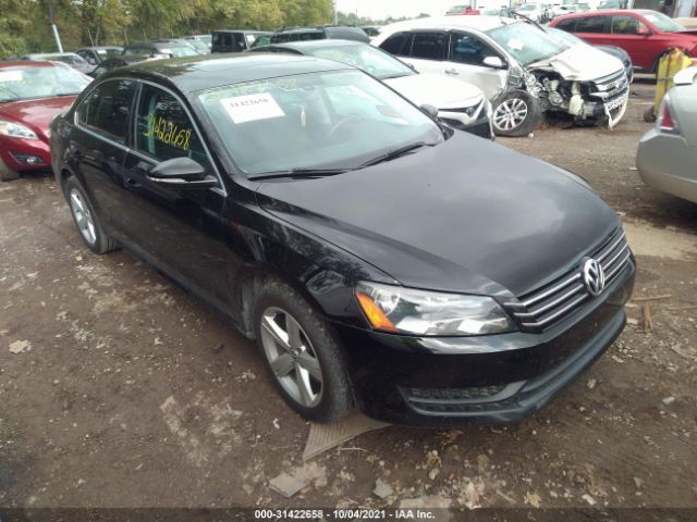 VOLKSWAGEN PASSAT 2012 1vwbn7a32cc068828