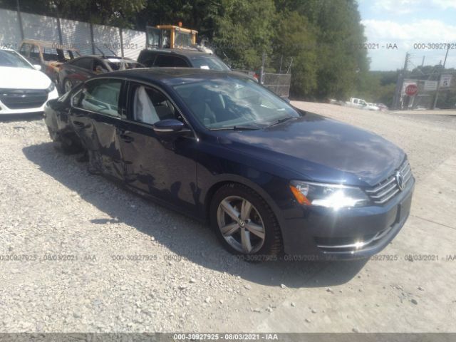 VOLKSWAGEN PASSAT 2013 1vwbn7a33dc035838