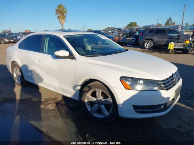 VOLKSWAGEN PASSAT 2013 1vwbn7a33dc039016