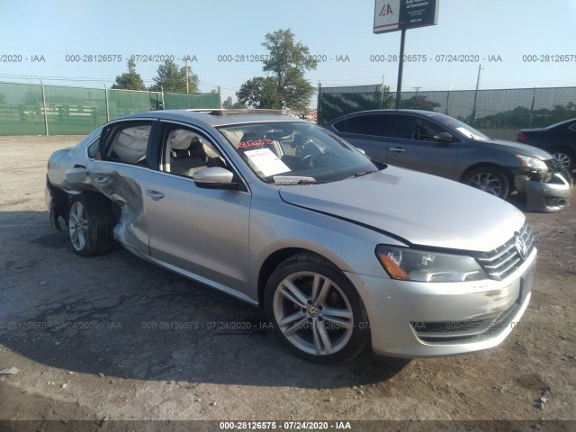 VOLKSWAGEN PASSAT 2013 1vwbn7a33ec023707