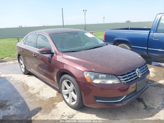 VOLKSWAGEN PASSAT 2012 1vwbn7a34cc086716