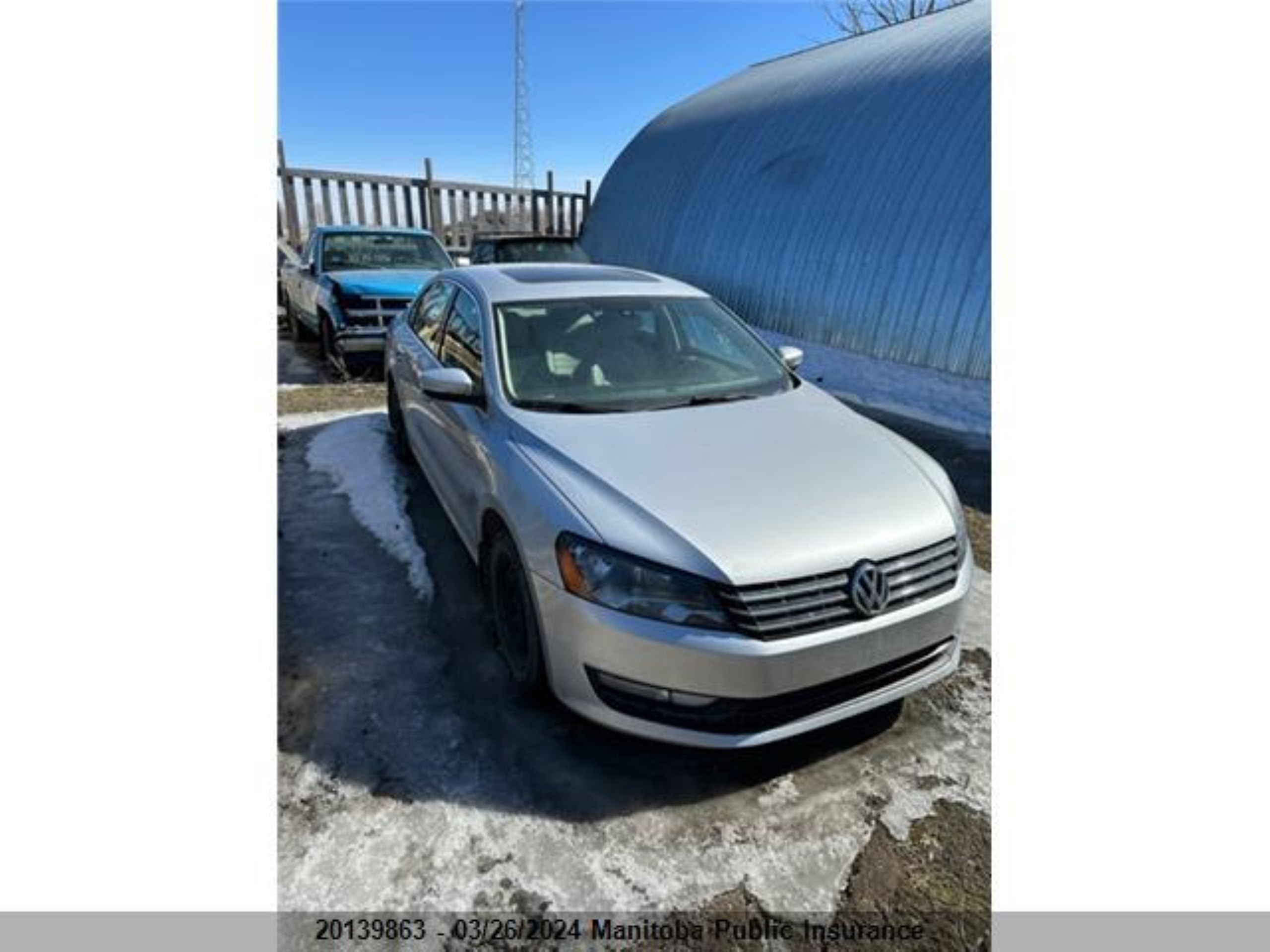 VOLKSWAGEN PASSAT 2013 1vwbn7a34dc016781