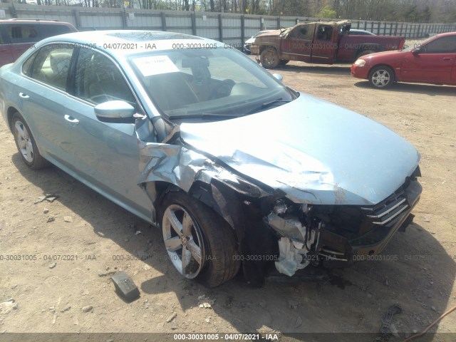 VOLKSWAGEN PASSAT 2012 1vwbn7a34dc067780