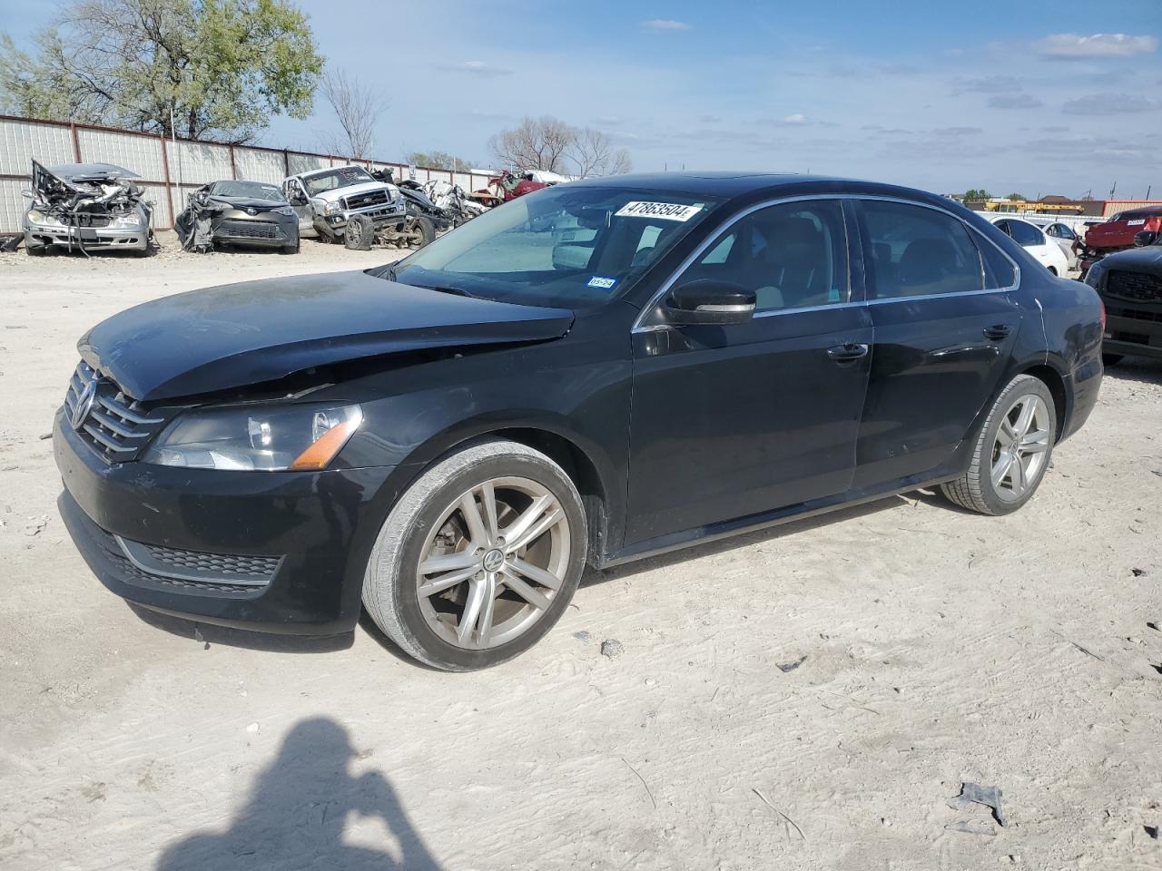 VOLKSWAGEN PASSAT 2014 1vwbn7a34ec113545