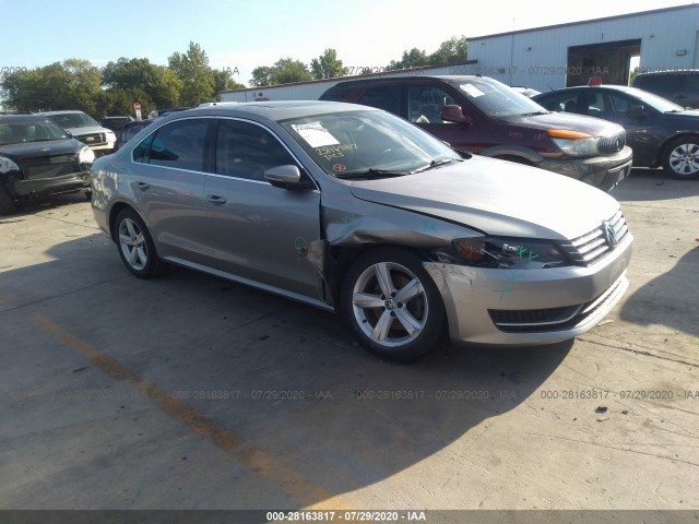 VOLKSWAGEN PASSAT 2012 1vwbn7a35cc006498