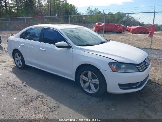 VOLKSWAGEN PASSAT 2012 1vwbn7a35cc023527