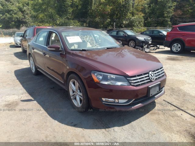 VOLKSWAGEN PASSAT 2013 1vwbn7a35dc060868