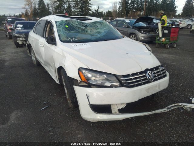 VOLKSWAGEN PASSAT 2012 1vwbn7a36cc043186