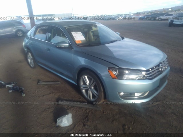 VOLKSWAGEN PASSAT 2012 1vwbn7a36cc045407