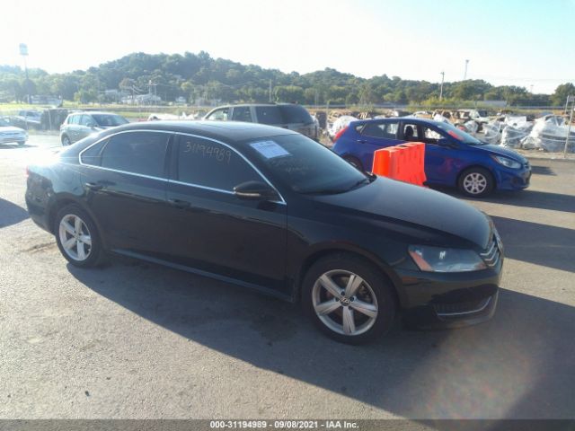 VOLKSWAGEN PASSAT 2012 1vwbn7a36cc070579