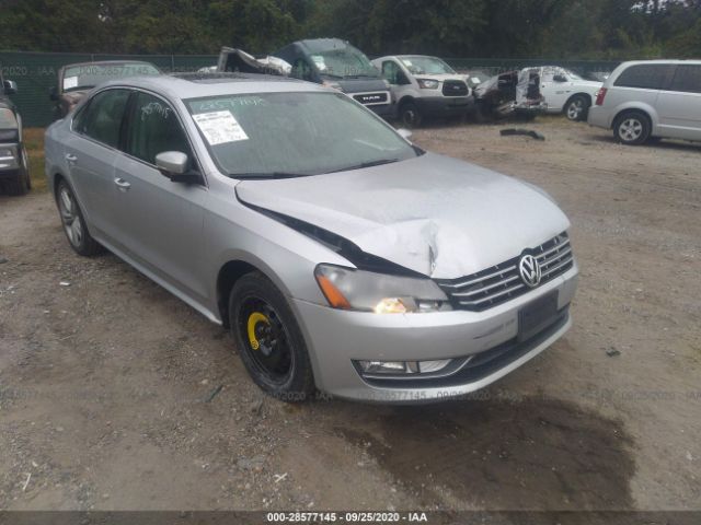 VOLKSWAGEN PASSAT 2012 1vwbn7a36dc029662