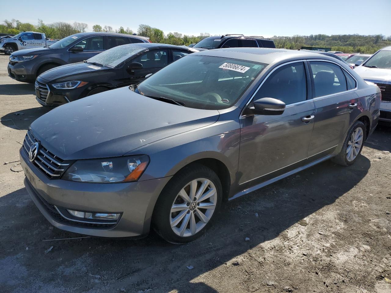 VOLKSWAGEN PASSAT 2013 1vwbn7a36dc103355