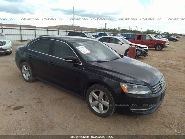 VOLKSWAGEN PASSAT 2013 1vwbn7a36dc130975