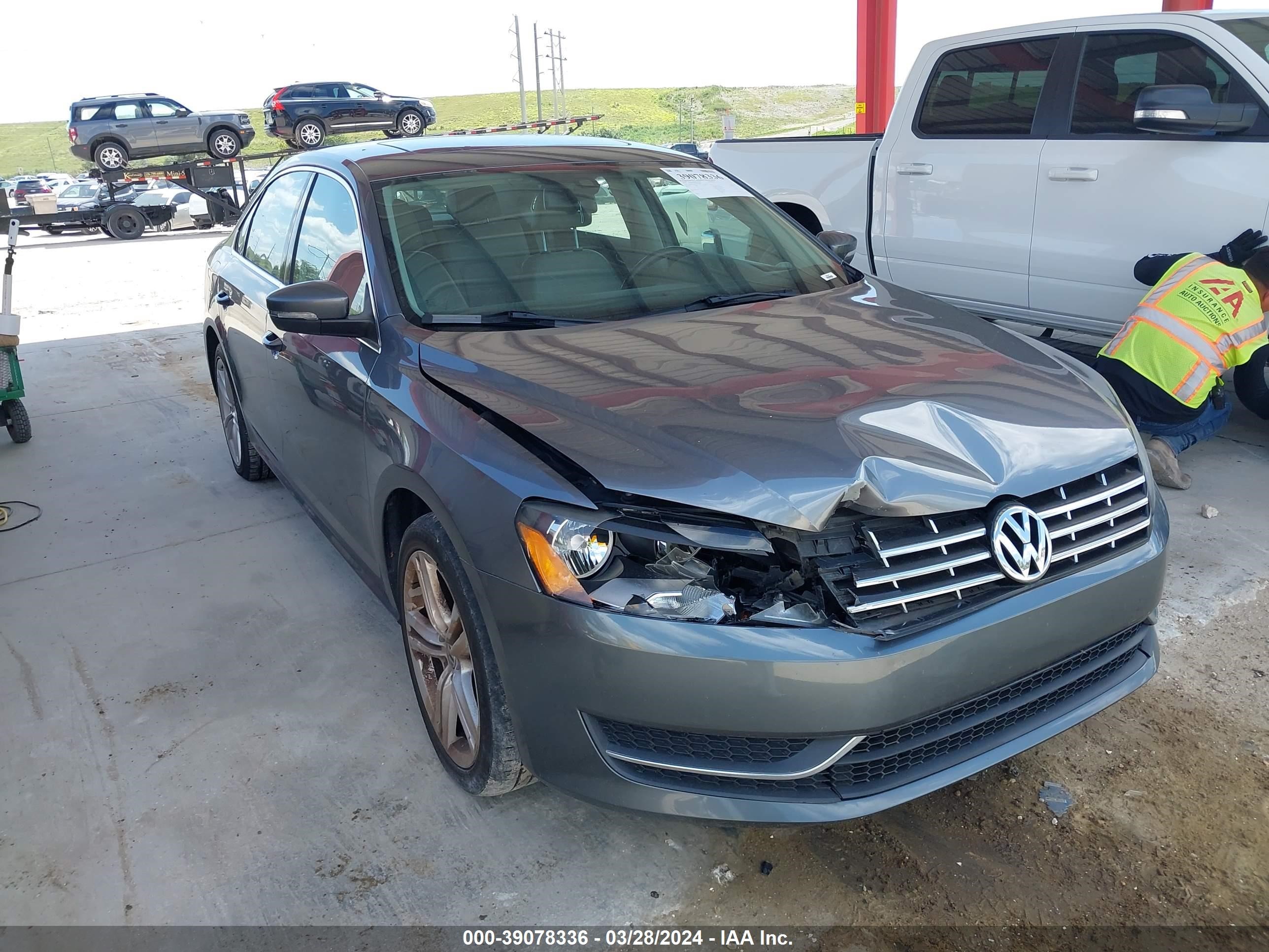 VOLKSWAGEN PASSAT 2014 1vwbn7a36ec077583