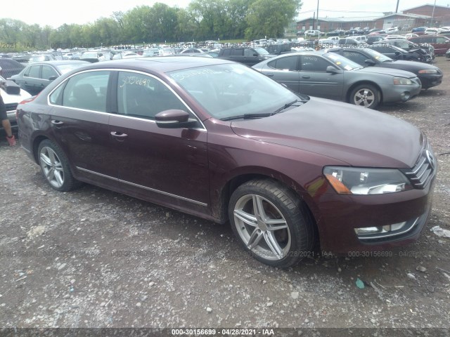 VOLKSWAGEN PASSAT 2014 1vwbn7a36ec093752