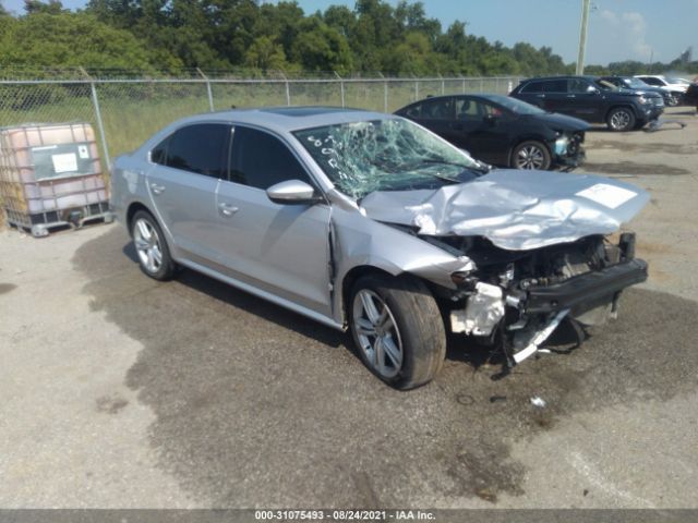 VOLKSWAGEN PASSAT 2012 1vwbn7a37cc091389