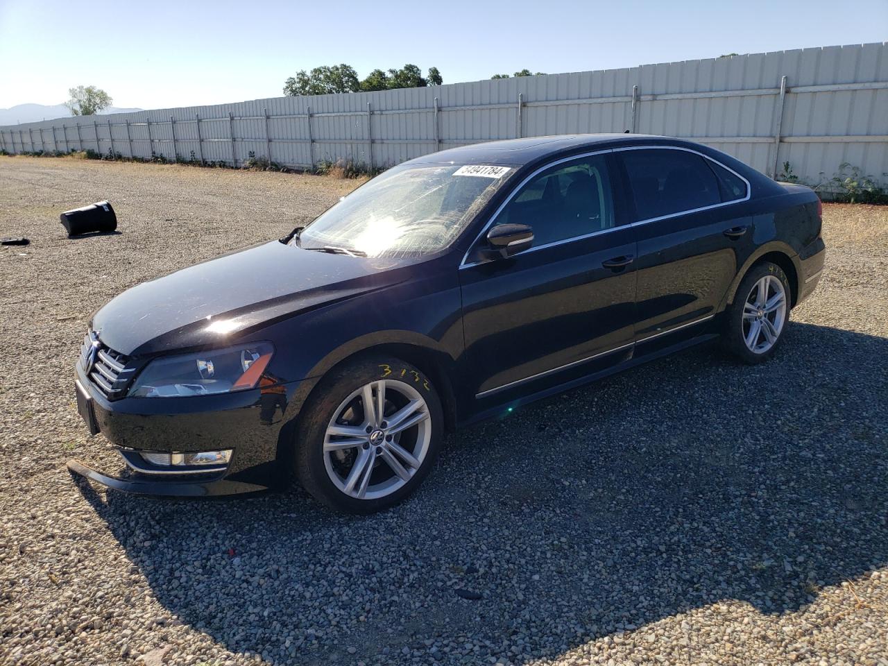 VOLKSWAGEN PASSAT 2013 1vwbn7a37dc086503