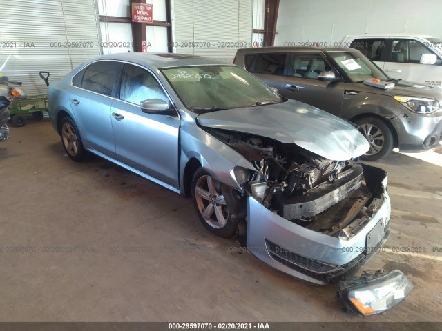 VOLKSWAGEN PASSAT 2013 1vwbn7a37dc125560