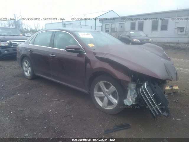 VOLKSWAGEN PASSAT 2012 1vwbn7a38cc050589