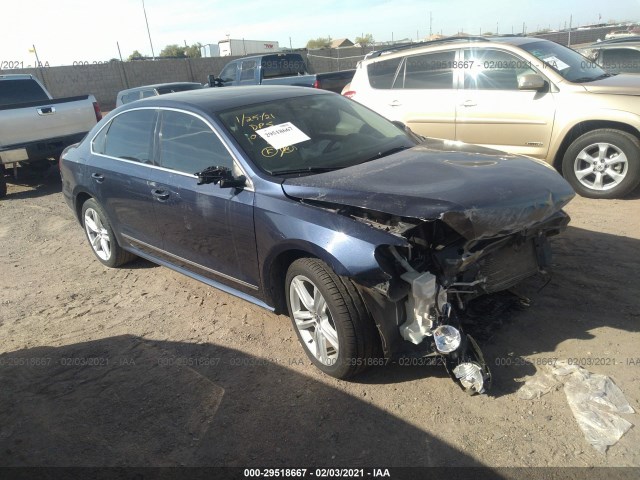 VOLKSWAGEN PASSAT 2012 1vwbn7a38cc051306