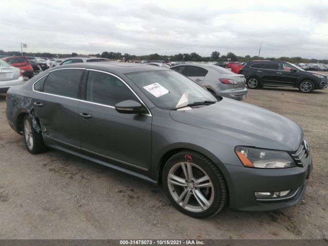 VOLKSWAGEN PASSAT 2012 1vwbn7a38cc054769