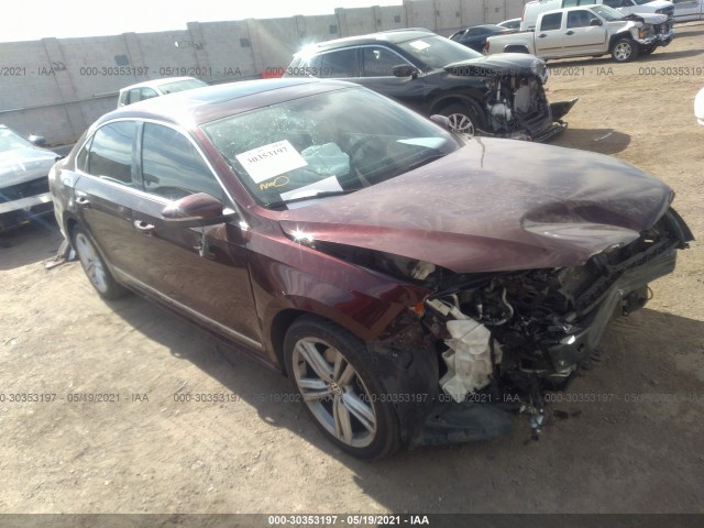 VOLKSWAGEN PASSAT 2012 1vwbn7a38cc057283