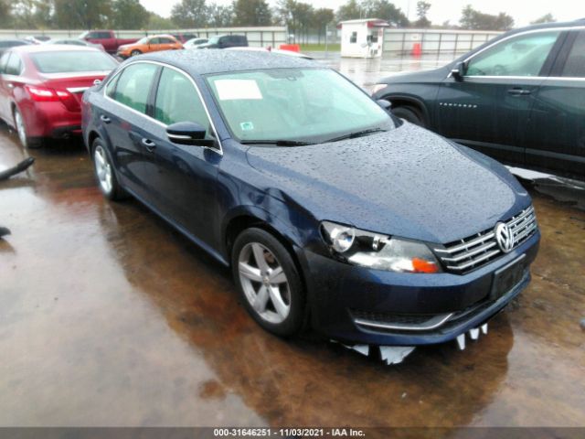 VOLKSWAGEN PASSAT 2013 1vwbn7a38dc066471