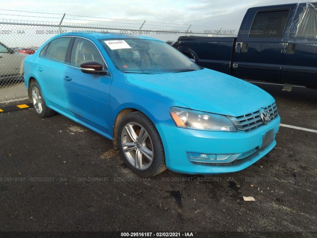 VOLKSWAGEN PASSAT 2013 1vwbn7a38dc109545