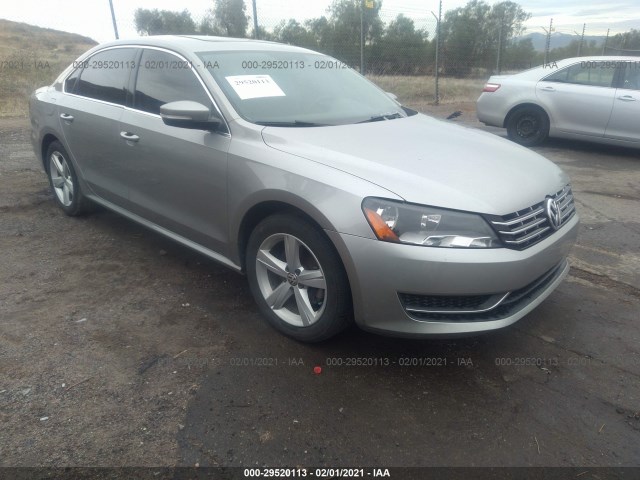 VOLKSWAGEN PASSAT 2013 1vwbn7a38dc112039