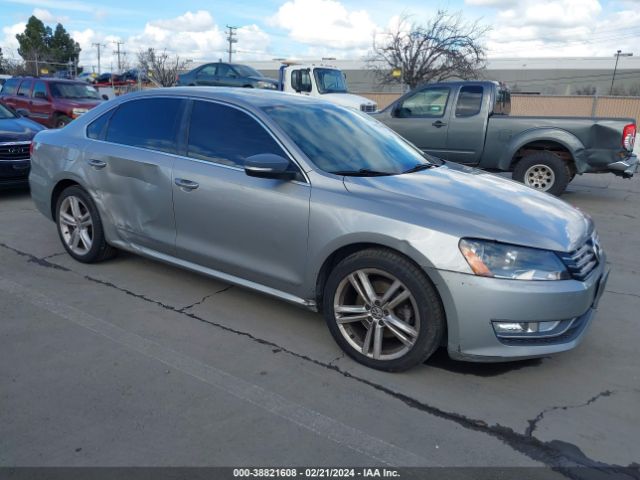 VOLKSWAGEN PASSAT 2013 1vwbn7a38dc135269