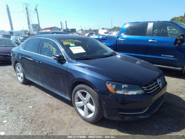 VOLKSWAGEN PASSAT 2013 1vwbn7a38dc138706