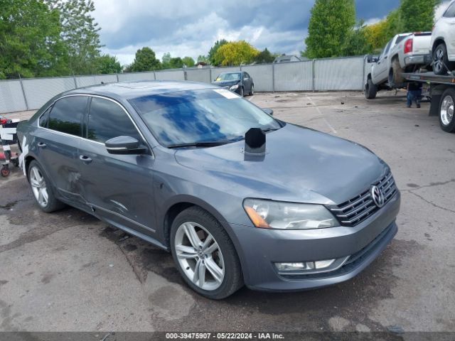 VOLKSWAGEN PASSAT 2013 1vwbn7a38dc149527