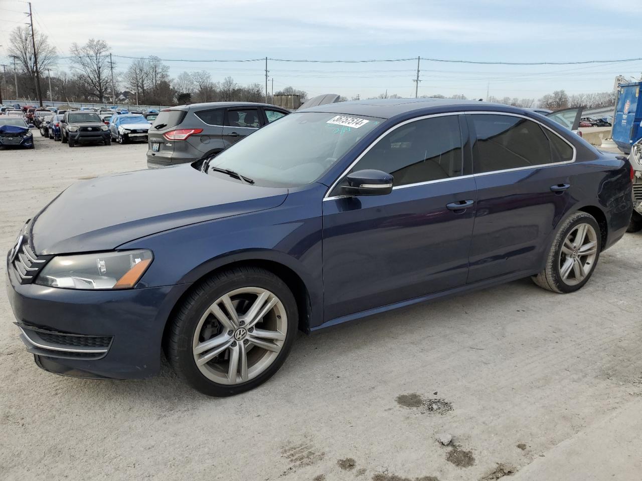 VOLKSWAGEN PASSAT 2014 1vwbn7a38ec070036