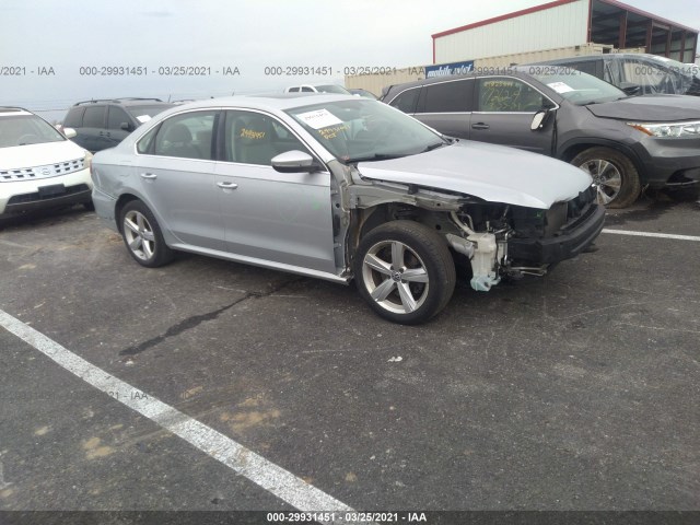 VOLKSWAGEN PASSAT 2012 1vwbn7a39cc014006