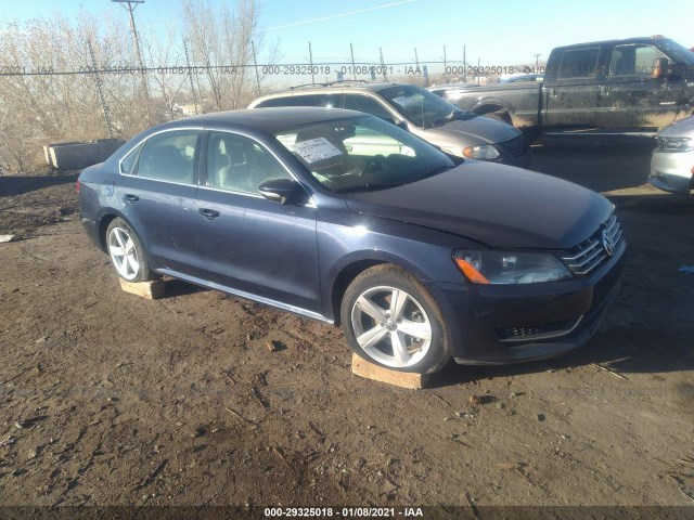 VOLKSWAGEN PASSAT 2012 1vwbn7a39cc048074