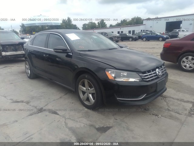 VOLKSWAGEN PASSAT 2012 1vwbn7a39cc091569