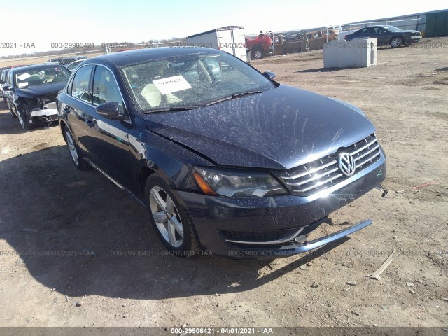 VOLKSWAGEN PASSAT 2012 1vwbn7a39cc096657