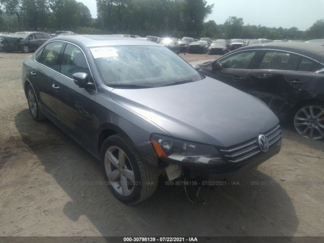 VOLKSWAGEN PASSAT 2012 1vwbn7a39cc104577