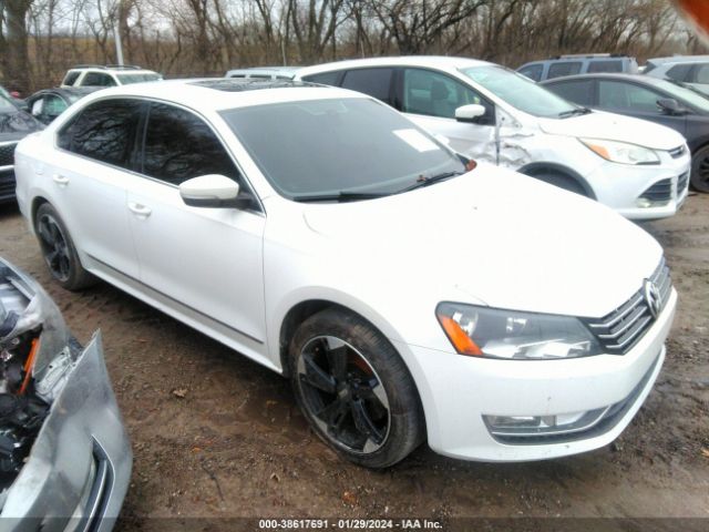 VOLKSWAGEN PASSAT 2012 1vwbn7a39cc109083