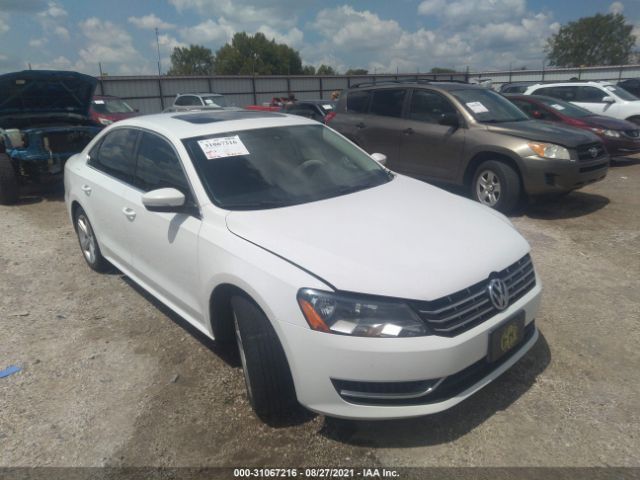 VOLKSWAGEN PASSAT 2013 1vwbn7a39dc105598